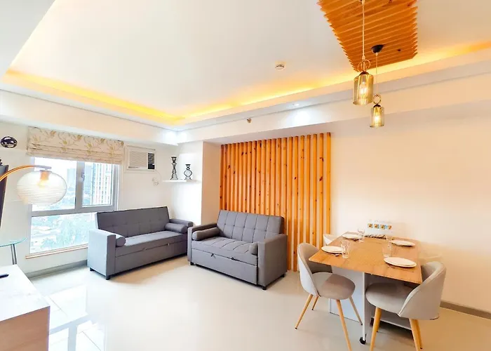 アパート 706t3 Avida Riala It Park 2br Unit 400mbps 55 Smarttv セブ市