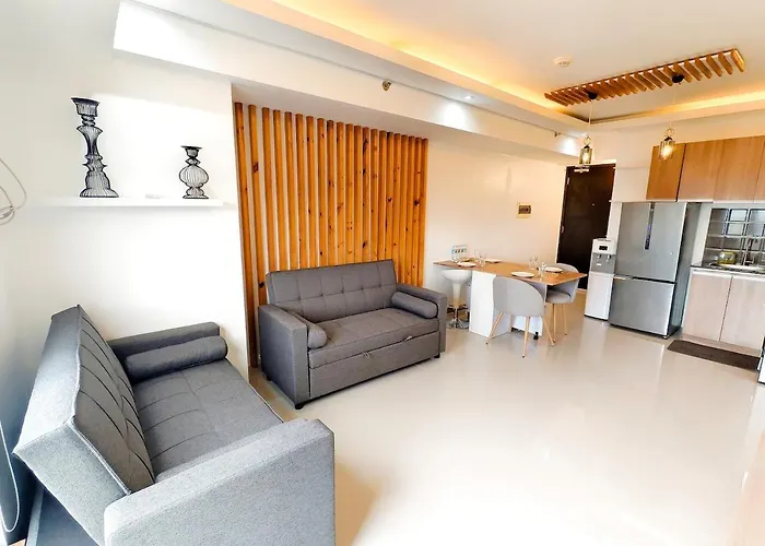 アパート 706t3 Avida Riala It Park 2br Unit 400mbps 55 Smarttv セブ市